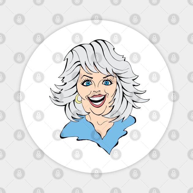 Paula Deen Magnet by cartoonistguy